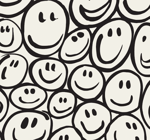 A Happy Smiley Day - 1970's Wallpaper
